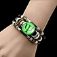 Pulsera Manilla Cuero Profesión Psicología Para Hombre Mujer - Miniatura 5