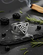 Anillo Acero Color Plata Nordico Vikingo Valknut Para Hombre - Miniatura 6