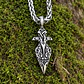 Collar Vikingo Plateado Acero Hombre Dije Lanza Odin Gungnir - Miniatura 11