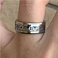 Anillo Argolla Engranaje Color Plata Acero Inoxidable Hombre - Miniatura 8