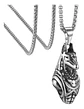 Collar Para Hombre Mujer Con Dije Anubis Dios Antiguo Egipto Plateado - Miniatura 1