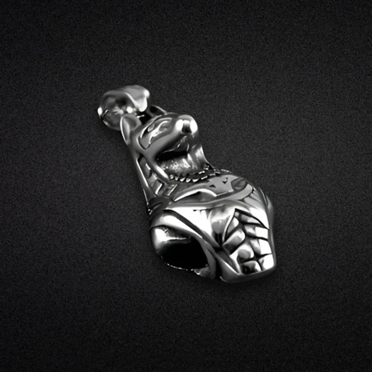 Collar Para Hombre Mujer Con Dije Anubis Dios Antiguo Egipto Plateado 6