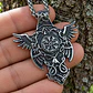 Collar Vikingo Para Hombres Dije Cuervos Brújula Vegvisir - Miniatura 10