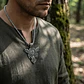 Collar Vikingo Para Hombres Dije Cuervos Brújula Vegvisir - Miniatura 11
