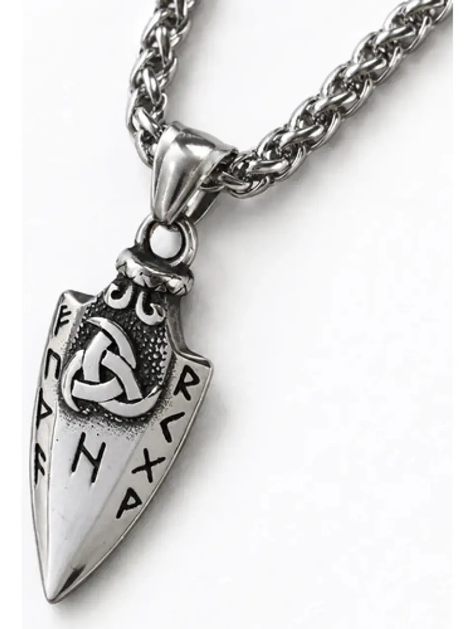 Collar Vikingo Para Hombres Dije Odin's Spear Rune Gungnir 1