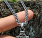 Collar Vikingo Para Hombres Dije Odin's Spear Rune Gungnir - Miniatura 4