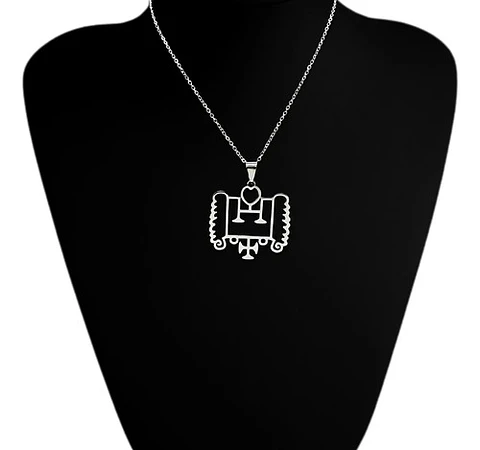 Collar Para Hombre Y Mujer Con Dije Sigilo Vapula Nafhula