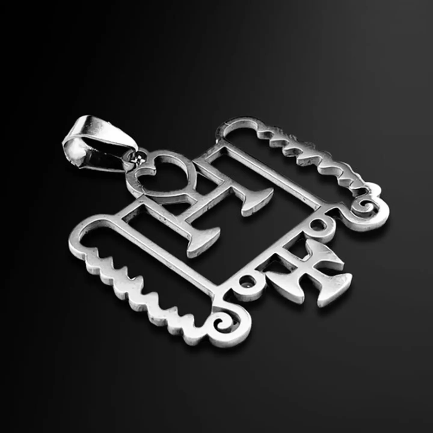 Collar Para Hombre Y Mujer Con Dije Sigilo Vapula Nafhula 4