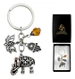 Llavero Hombre Mujer Elefante Étnico Om Flor De Loto Fatima - Miniatura 5