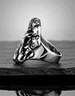 Anillo Acero Color Plata Yggdrasil Vikingo Arbol Para Hombre - Miniatura 4