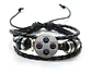 Pulsera Manilla Cuero Control Juego Playstation Hombre Mujer - Miniatura 1
