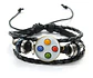 Pulsera Manilla Cuero Control Juego Playstation Hombre Mujer - Miniatura 5