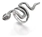 Set De 3 Unids Anillos Ajustable Serpiente Color Plata Mujer - Miniatura 7