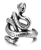 Set De 3 Unids Anillos Ajustable Serpiente Color Plata Mujer - Miniatura 19