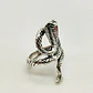 Set De 3 Unids Anillos Ajustable Serpiente Color Plata Mujer - Miniatura 22