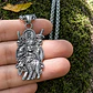 Collar Vikingo En Acero Hombre Y Mujer Dije Lobo Valquiria - Miniatura 9