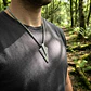 Collar Vikingo En Acero Para Hombres Dije Lanza Odin Gungnir - Miniatura 11