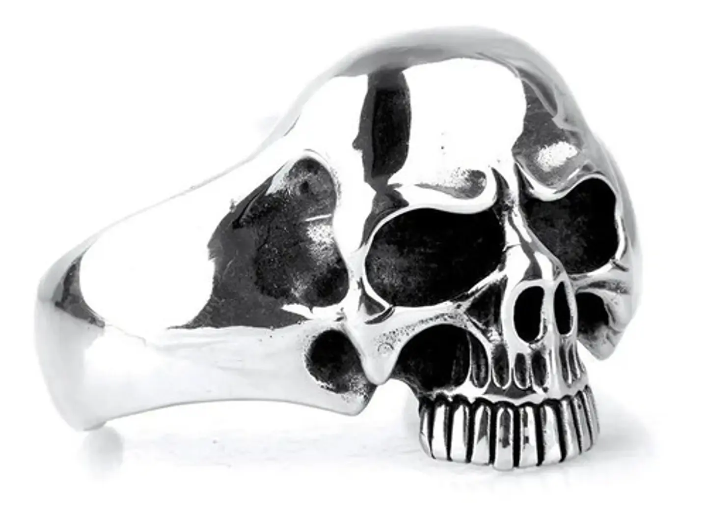 Pulsera Brazalete Cabeza Cráneo Calavera Gótico Para Hombre 1