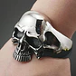 Pulsera Brazalete Cabeza Cráneo Calavera Gótico Para Hombre - Miniatura 2