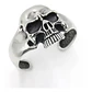 Pulsera Brazalete Cabeza Cráneo Calavera Gótico Para Hombre - Miniatura 5