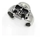 Pulsera Brazalete Cabeza Cráneo Calavera Gótico Para Hombre - Miniatura 6