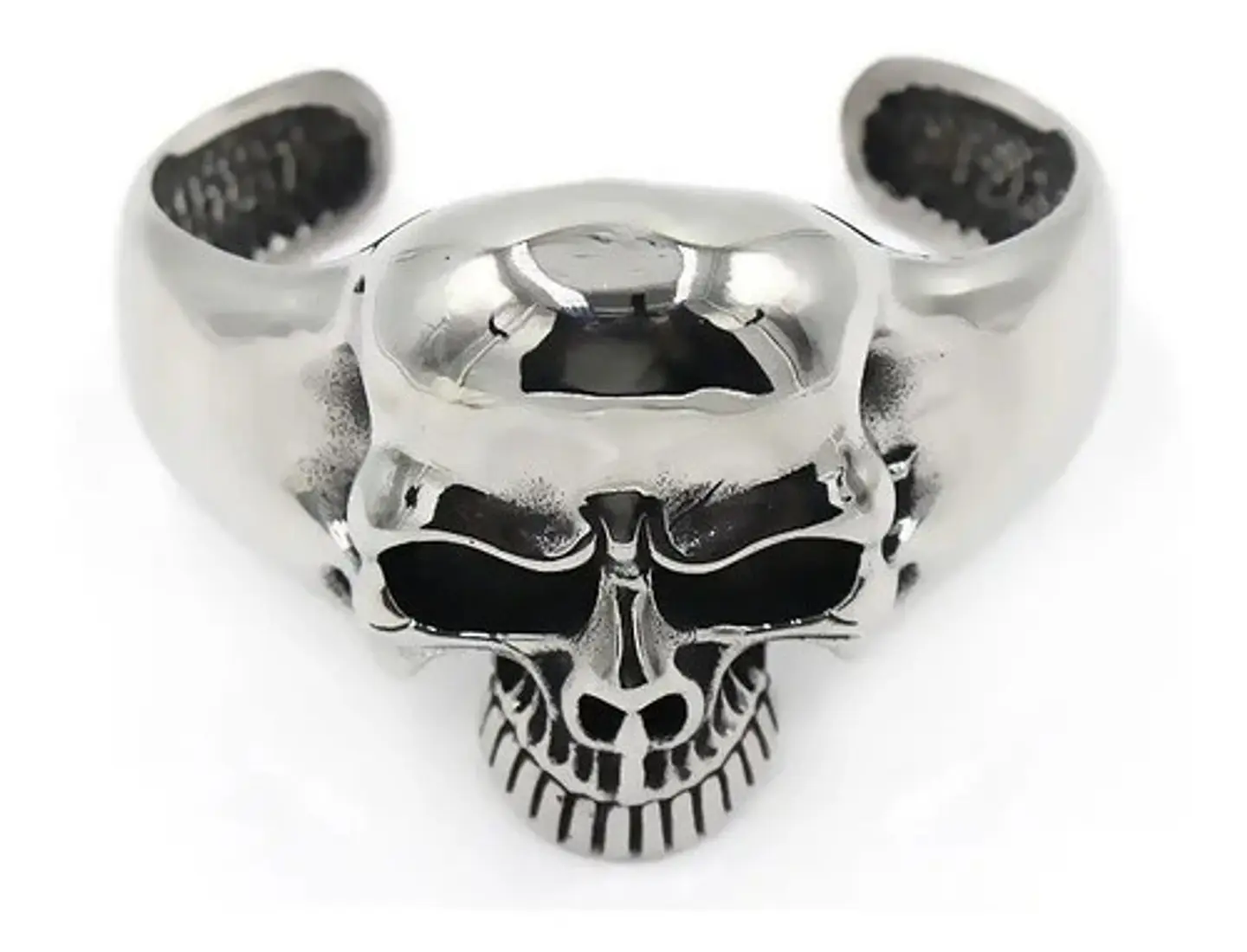 Pulsera Brazalete Cabeza Cráneo Calavera Gótico Para Hombre 8