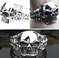 Pulsera Brazalete Cabeza Cráneo Calavera Gótico Para Hombre - Miniatura 11