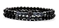2 Manillas Pulsera Piedra Natural Hematita Ojo Tigre Hombre - Miniatura 4