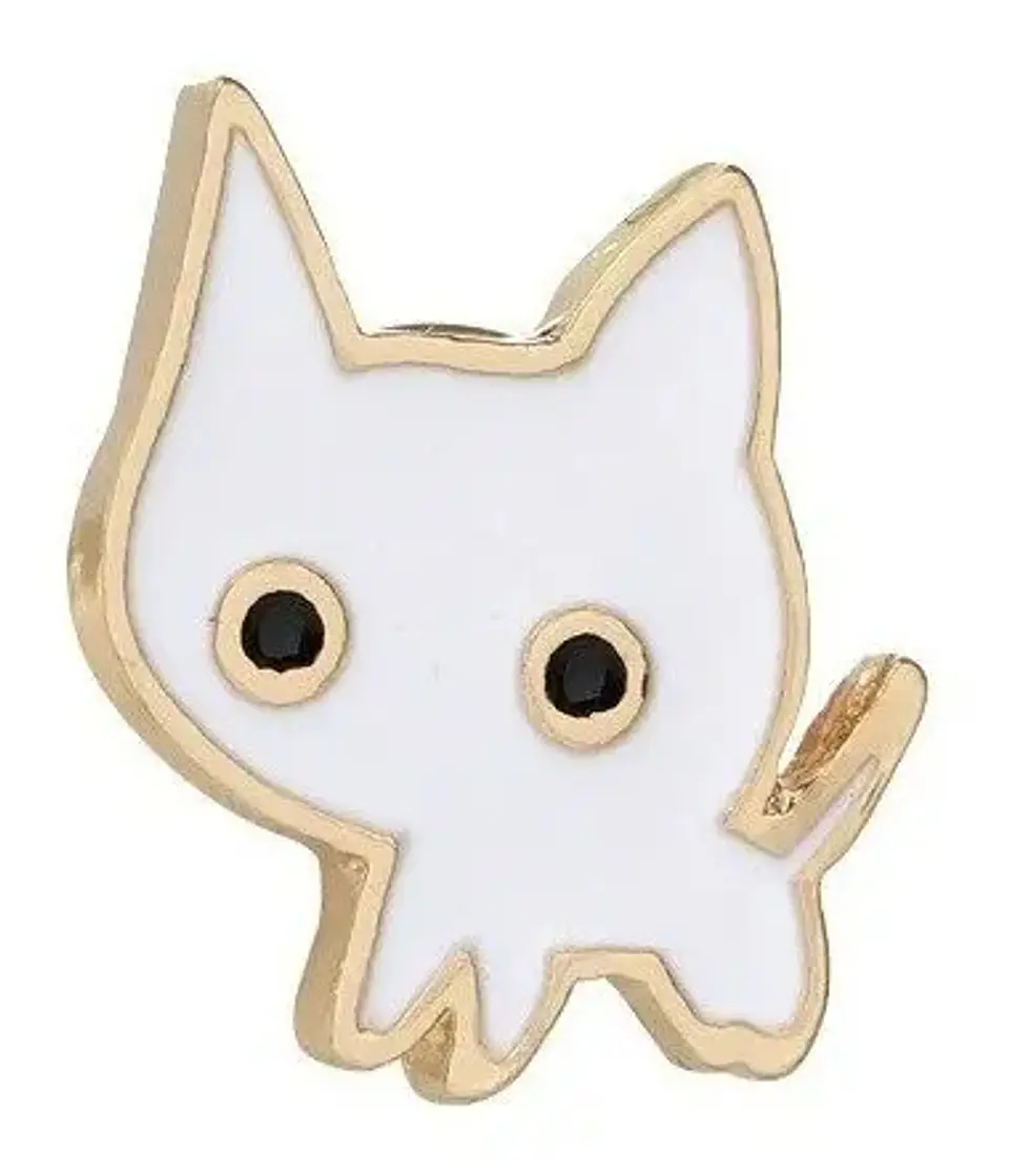Pin Solapa Insignias Esmaltados Alfiler Gatos Hombre Y Mujer 11