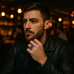 Anillo Gótico Hombre Mujer Con Ojo Del Mal Rock Color Plata - Miniatura 10