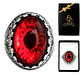 Anillo Gótico Hombre Mujer Con Ojo Del Mal Rock Color Plata - Miniatura 11