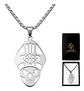 Collar Para Hombre Mujer Dije Papa Emeritus Ghost Rock Acero - Miniatura 1
