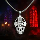 Collar Para Hombre Mujer Dije Papa Emeritus Ghost Rock Acero - Miniatura 9
