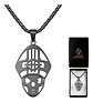 Collar Para Hombre Mujer Dije Papa Emeritus Ghost Rock Acero - Miniatura 11