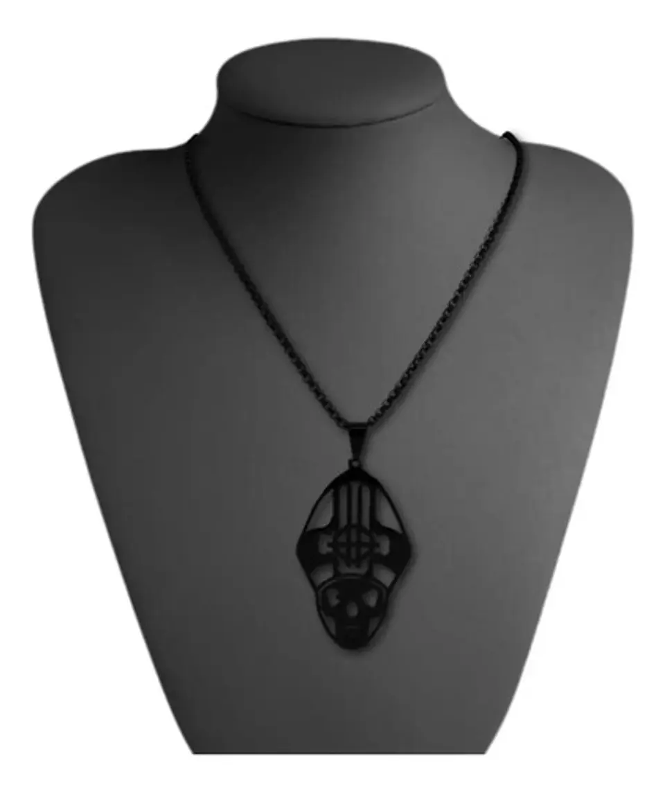 Collar Para Hombre Mujer Dije Papa Emeritus Ghost Rock Acero 12