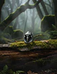 Anillo Acero Vikingo Color Plata Cuervo Nórdico Odin Hombre - Miniatura 6