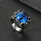 Anillo Ojo Del Mal Dragón Color Plata Gótico Hombre Y Mujer - Miniatura 23