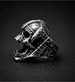 Anillo Acero Calavera Vikingo Craneo Color Plata Para Hombre - Miniatura 9
