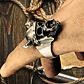 Anillo Para Hombre Cráneo Vikingo Cuernos Acero Color Plata - Miniatura 9