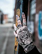 Anillo Forma De Buho De Acero Color Plata Para Hombre Mujer - Miniatura 5