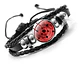 Pulsera Manilla Anime Naruto Sharingan Eye Para Hombre Mujer - Miniatura 1