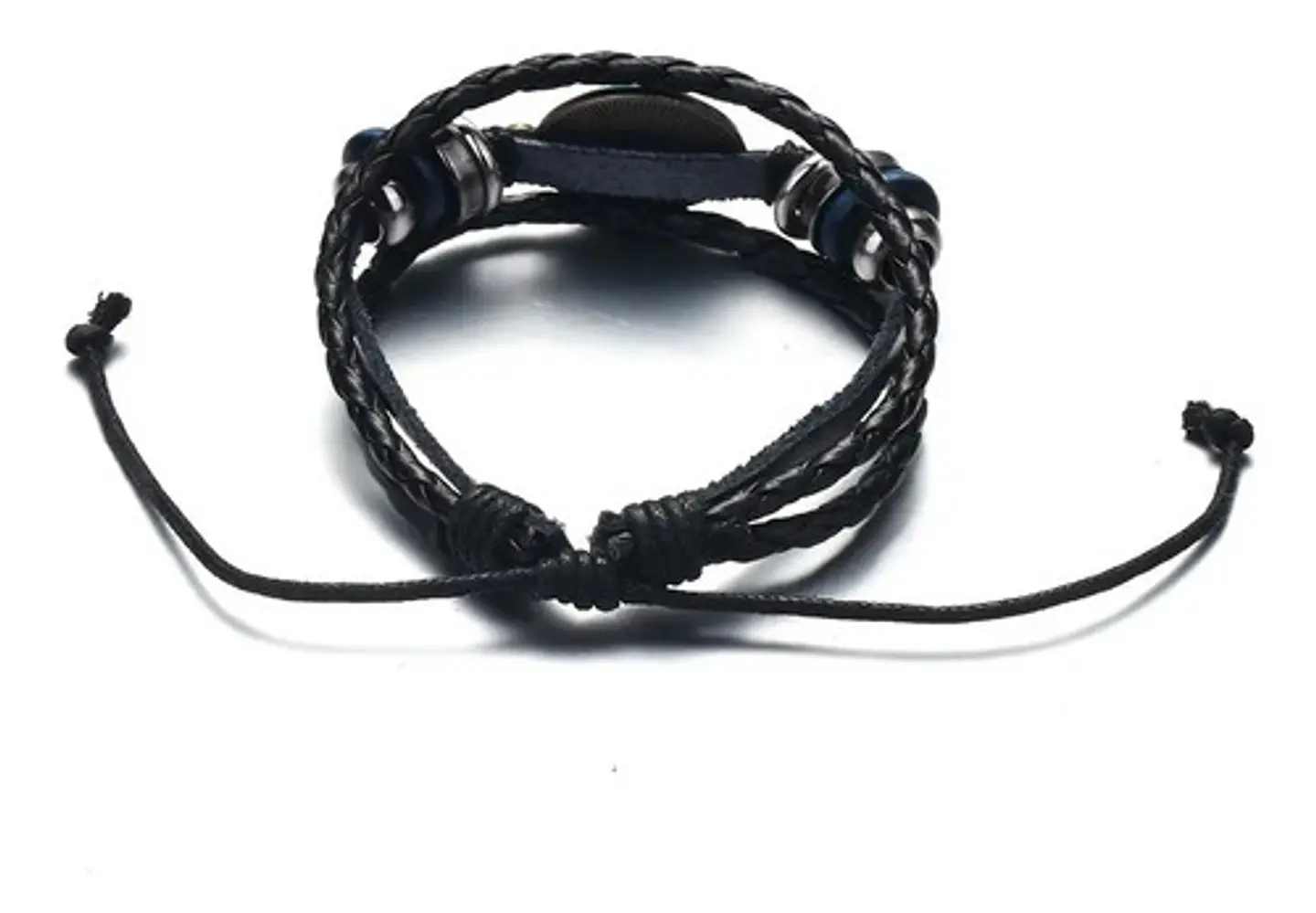 Pulsera Manilla Anime Naruto Sharingan Eye Para Hombre Mujer 3