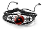 Pulsera Manilla Anime Naruto Sharingan Eye Para Hombre Mujer - Miniatura 7