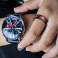 Anillo De Poder Señor De Los Anillo Acero Rojo Color Hombre - Miniatura 3
