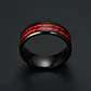 Anillo De Poder Señor De Los Anillo Acero Rojo Color Hombre - Miniatura 5
