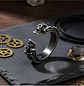 Anillo Hombre Mujer Cráneo Calavera Gótico Acero Color Plata - Miniatura 7