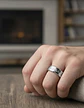 Anillo Brilla En La Oscuridad Acero The Punisher Para Hombre - Miniatura 3