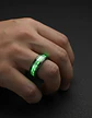 Anillo Brilla En La Oscuridad Acero The Punisher Para Hombre - Miniatura 6