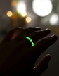 Anillo Brilla En La Oscuridad Acero The Punisher Para Hombre - Miniatura 7
