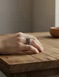 Anillo Vikingo Odin Runa Amuleto Acero Color Plata Hombre - Miniatura 3